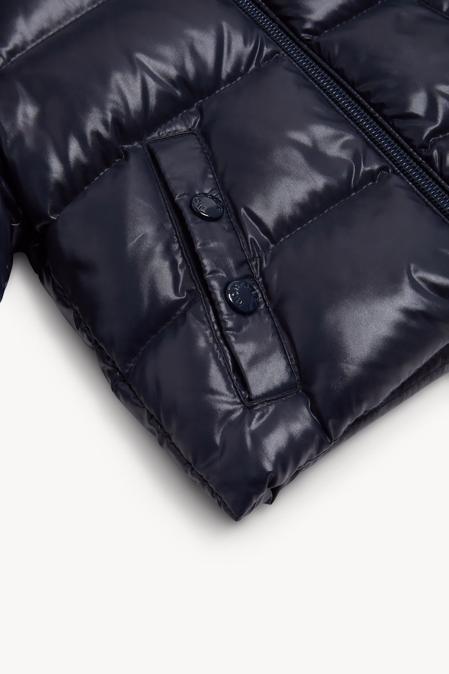 Doudoune à capuche bordée de matière synthétique K2 Mixte Bleu marine Moncler 5